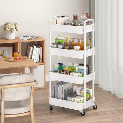 Carrito Organizador 4 niveles-Organiza fácil tu casa