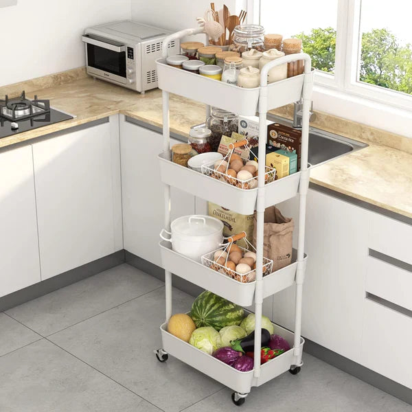 Carrito Organizador 4 niveles-Organiza fácil tu casa